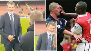 Roy Keane's Priceless Response To Arsenal Fan Asking 'Where Is Patrick Vieira?'
