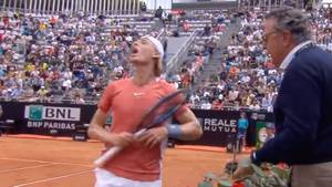 Tennis Player Denis Shapovalov Yells 'Shut The F**k Up' At Italian Open Crowd
