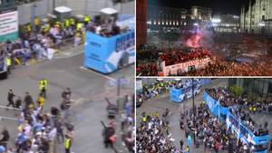 Fans Mock Manchester City For Turnout At Trophy Parade