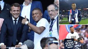 French President Admits He Spoke To Kylian Mbappe Before PSG Decision
