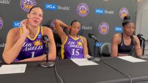 Nigerian Players' Damning Facial Expressions During Awkward Liz Cambage Press Conference