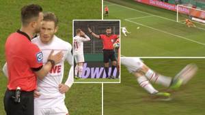 Referee Consoled FC Koln Player After Illegal Penalty In German Cup Shootout Defeat