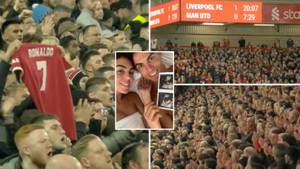 Liverpool Fans Hold Minute's Applause For Cristiano Ronaldo After The Tragic Death Of His Baby Son