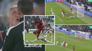 Roma Miss Penalty Awarded After Tammy Abraham Had The Ball In The Net Vs Juventus