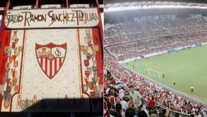 Fans Are Concerned By Picture Of Sevilla's Away Stand