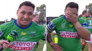 Josh Papalii Was Reduced To Tears In The Lead Up To His Emotional 250th NRL Game