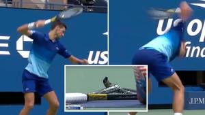 Novak Djokovic Took Frustrations Out On His Racket During US Open Final Loss To Daniil Medvedev