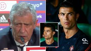 Cristiano Ronaldo Benched For Portugal Because Teammate Can 'Do Things He Can't'