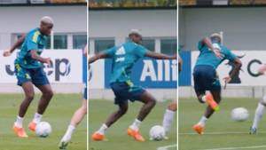 Paul Pogba Shows Off Outrageous Skill During Juventus Training Session