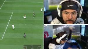 Streamer Breaks Controller In Rage While Playing FIFA 22 Live On Twitch