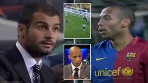 Thierry Henry Once Annoyed Pep Guardiola So Much, He Was Substituted After Scoring A Goal