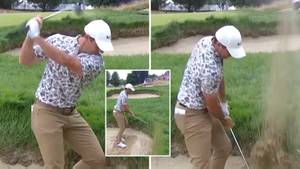 Rory McIlroy Defends His Hilarious Bunker Tantrum At The US Open