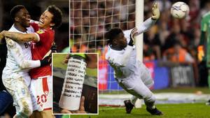 Nottingham Forest Hero Brice Samba Had Penalty Instructions Taped To Hidden Water Bottle