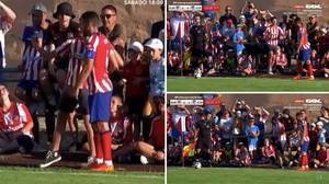 Koke Took A Selfie With Atletico Madrid Fan Before Whipping In Corner And Friendlies Have Peaked