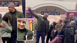 Wladimir & Vitali Klitschko Share Emotional Footage Of Meeting Ukrainian People In Kyiv Subway Station