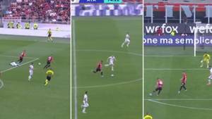 Theo Hernandez Goes On 80-YARD Run To Score Spectacular Solo Goal, There Was No Stopping Him