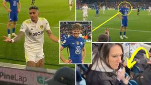 A Seriously 'P**sed Off' Raphinha Confronted Leeds Fans Who Refused To Give The Ball Back vs Chelsea