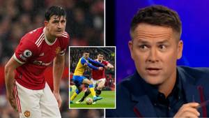 Harry Maguire Labelled 'Embarrassing' And 'Petrified' By Michael Owen Over Latest Performance