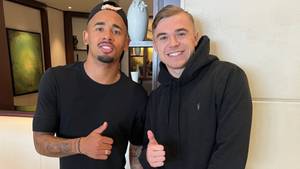 Gabriel Jesus Provides Four Word Reaction To Joining Arsenal From Manchester City