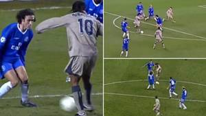 On This Day In 2005, Ronaldinho Scored THAT Iconic Goal Against Chelsea And It's Still Jaw-Dropping