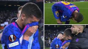 Ferran Torres Was In Tears After Barcelona's 1-1 Draw With Napoli In Europa League
