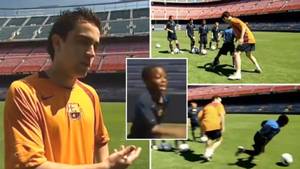 When A 9-Year-Old Adama Traore Outsmarted Andres Iniesta In Training As Xavi Watched On