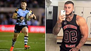 Banned NRL star Bronson Xerri looks absolutely stacked in recent photos