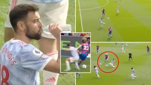 Compilation Of Bruno Fernandes' Disasterclass In Front Of Erik Ten Hag vs Crystal Palace Is Extremely Worrying