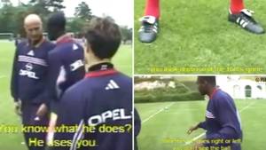 Incredible Training Ground Footage Shows France Players Discussing How To Stop 'R9' Ronaldo Before WC Final
