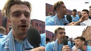A 'P**sed Up' Jack Grealish Just Caused Chaos At Man City's Title Parade With Hilarious Speech