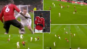 Compilation Of Paul Pogba's Highlights Vs Leeds United Show He's In Brilliant Form