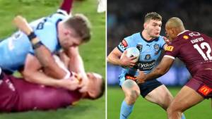 Compilation Of Liam Martin Being 'Grubby' During Origin Is Going Viral Online