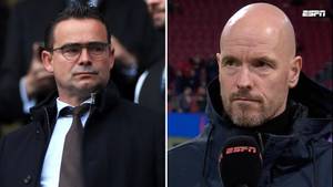 Erik Ten Hag Breaks Silence And Responds To Marc Overmars Allegations After Disgraced Arsenal Legend's Ajax Exit
