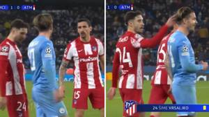 Jack Grealish Fully Rattled Atletico Madrid After Coming On As A Sub, They Lost Their Heads