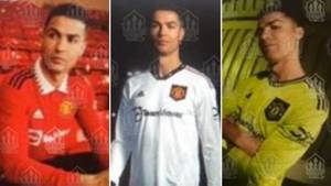 'Leaked' Images Of Cristiano Ronaldo Modelling All Three New Manchester United Kits Emerge
