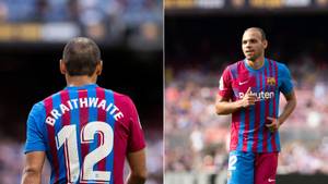 Unwanted Minted Barcelona Player Martin Braithwaite Refuses To Leave Club Unless They Pay Him What He Is Owed