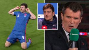Roy Keane Labels Harry Maguire 'Embarrassing' For His England Goal Celebration