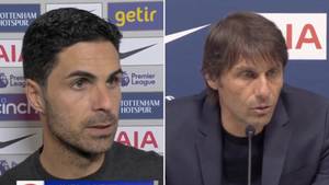 Antonio Conte Hits Back At Mikel Arteta's Complaints About The Referee