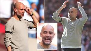Pep Guardiola Labelled A 'Bottle Job' By Furious Manchester City Fan After FA Cup Semi-Final Defeat