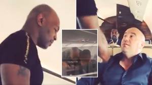 Dana White Reacts To Mike Tyson Plane Incident With Exactly How You 'Stay Alive'