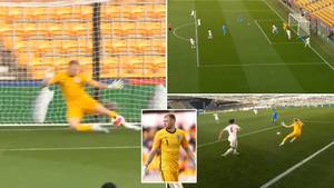England Fans Impressed With Aaron Ramsdale After Match Saving Stop