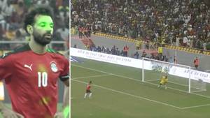 Mohamed Salah Misses Penalty After Having Lasers Shone In Eyes, Egypt Are NOT Going To The World Cup