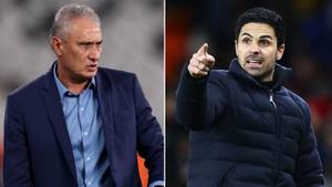 Brazil Head Coach Tite Apologises To Mikel Arteta After Reports Link Him With The Arsenal Job