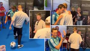 Kevin De Bruyne Was Absolutely Seething After Being Nutmegged In Less Than 30 Seconds By Professional Freestyler