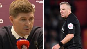 Steven Gerrard Seems Quite Glad Jon Moss Is Retiring From Refereeing