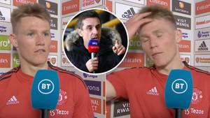 Gary Neville Responds To Manchester United Player's Honesty Following Arsenal Loss
