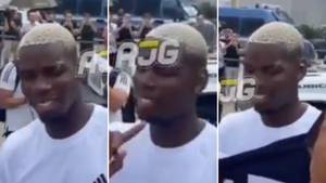 Paul Pogba's Immediate Reaction To Being Asked To Sign A Manchester United Shirt Says It All