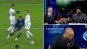 Jamie Carragher, Micah Richards And Thierry Henry Had Box-Office Reactions To Kylian Mbappe's Unreal Solo Goal