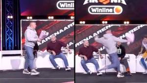 MMA Fighter Presents Opponent With Flowers Before Kicking Him In The Face
