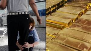 Man Found With 2lbs Of Gold Up His Bum After 'Acting Suspiciously' At Airport